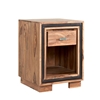 Picture of Hawthorne Collections Fall River Solid Sheesham Wood Nightstand - Brown