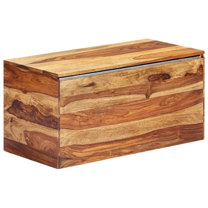 Picture of vidaXL Storage Chest 31.5"x15.7"x15.7" Solid Sheesham Wood