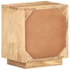 Picture of Bedside Cabinet 15.7"x11.8"x17.7" Solid Mango Wood