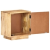 Picture of Bedside Cabinet 15.7"x11.8"x17.7" Solid Mango Wood