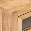 Picture of Bedside Cabinet 15.7"x11.8"x19.7" Solid Acacia Wood