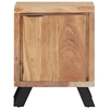 Picture of Bedside Cabinet 15.7"x11.8"x19.7" Solid Acacia Wood with Live Edges