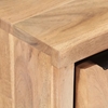 Picture of Bedside Cabinet 15.7"x11.8"x19.7" Solid Acacia Wood with Live Edges