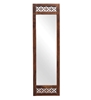 Picture of Solid Wood Floor Rested Mirror in Brown colour