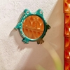 Picture of Wooden Round Froggy Mirror
