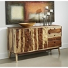 Picture of Coast To Coast Imports Colton Wood Natural Light 2-Door and 3-Drawer Credenza