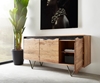Picture of Sideboard Stonegrace 147x45 cm acacia nature 3 doors tree edge