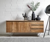 Picture of Sideboard Stonegrace 175x45 cm acacia nature 2 doors 3 drawers