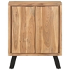 Picture of vidaXL Sideboard 23.6"x14.2"x29.9" Solid Acacia Wood with Live Edges