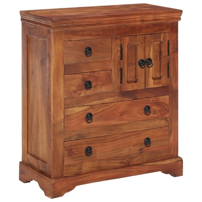Picture of vidaXL Sideboard 24.4"x11.8"x29.5" Solid Acacia Wood