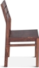 Picture of World Interiors ZWLSNDC18-2X Lisbon Sheesham Wood Dining Chair Brown - Set of 2