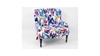 Picture of SURINAM floral fabric bench