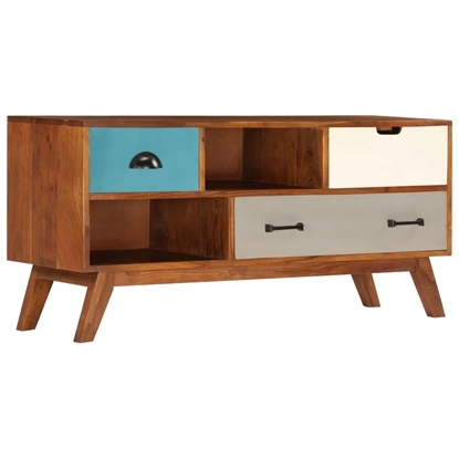 Picture of Solid wood TV cabinet in Acacia Wood