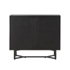 Picture of Luca black solid wood sideboard