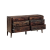 Picture of Porter Designs Fall River Solid Sheesham Wood Dresser - Brown
