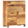 Picture of vidaXL Sideboard 22.8"x11.8"x29.5" Solid Sheesham Wood