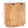 Picture of vidaXL Sideboard 23.6"x13"x29.5" Solid Sheesham Wood
