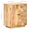Picture of vidaXL Sideboard 23.6"x13.8"x27.6" Solid Mango Wood