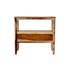Picture of Sheesham Wood Accent 2 Drawer Console Table
