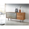 Picture of Juwelo sideboard 150 cm natural acacia with stone veneer