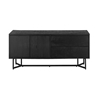 Picture of Luca black solid wood sideboard
