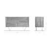 Picture of Sideboard Wyatt 115x45 cm acacia natural stainless steel