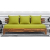 Picture of Solid Wood Sheesham Railway 3 Seater Sofa