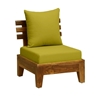 Picture of Solid Wood Sheesham Railway 1 Seater Sofa