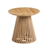 Picture of Jeanette round wooden side table
