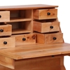 Picture of vidaXL Secretary Desk 30.7"x16.5"x40.6" Solid Mahogany Wood