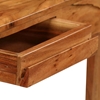 Picture of vidaXL Writing Desk with Drawers Solid Wood 34.6"x19.7"x35.4"