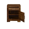 Picture of COPELIA bedside table - 1 door and 1 drawer - Sheesham wood