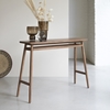 Picture of Glassy - Solid Teak Wood Console