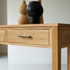 Picture of Roto - Solid Teak wood console with 2 drawer
