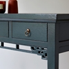 Picture of Leeds -  Solid Mango Wood Console with 3 drawer