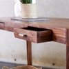 Picture of Aldrich Solid Wood Console Table In Honey Oak Finish