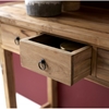 Picture of Solid teak wood console with 3 drawer