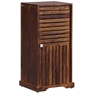 Picture of Solid Wood Shoe Cabinet in Provincial Teak Finish