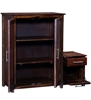 Picture of Solid Wood Shoe Rack with Seat in Provincial Teak Finish