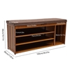 Picture of 3-Tier Mango Shoe Rack Bench with Storage Shelf
