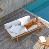 Picture of Cognition -  Solid Mango Wood  outdoor 2 seater bench
