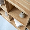 Picture of Kona - low bookcase in solid teak