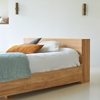 Picture of Flat - Solid teak wood bed