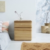Picture of Nio - Solid Teak wood bedside table
