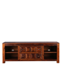 Picture of Solid Wood Tv Console in Honey Finish