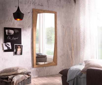 Picture of Design wall mirror Wyatt 160x70 cm acacia nature