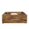Picture of Leeds & Co Brown Mango Wood Traditional Tray (Set of 2)