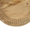 Picture of Leeds & Co Brown Wood Country Cottage Lazy Susan Cake Stand
