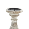 Picture of Leeds & Co White Mango Wood Candle Holder (Set of 3)