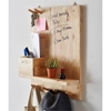 Picture of ORE International 19.75" Transitional Wood Wall Organizer Board in Natural